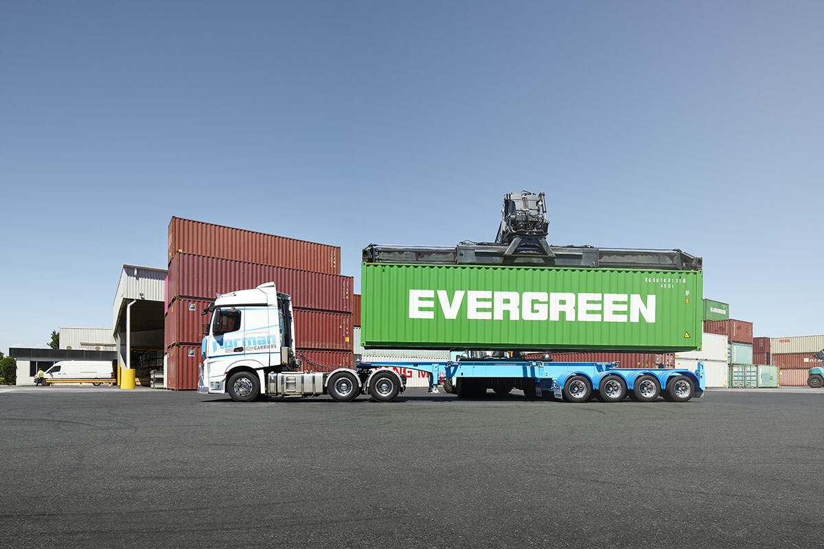 Norman Carriers Quad Skel Trailer Freighter