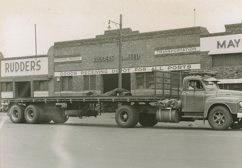 Freighter Trailers 1950s Australian transport